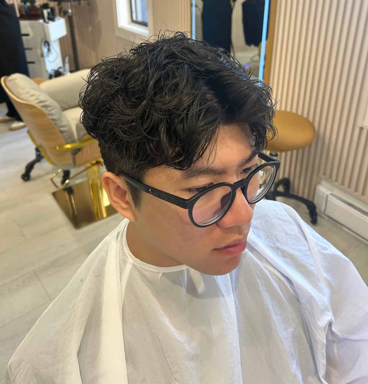 Korean Wavy Hairstyles For Men