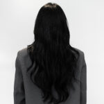 Blue black hair at PERFECT X HAIR