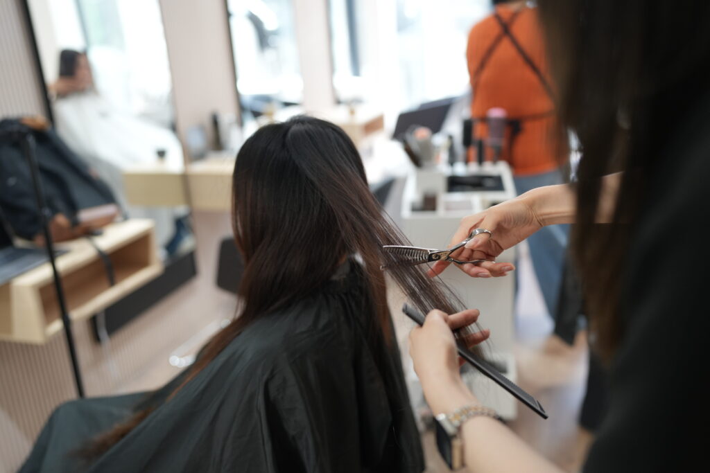Haircut at PERFECT X HAIR