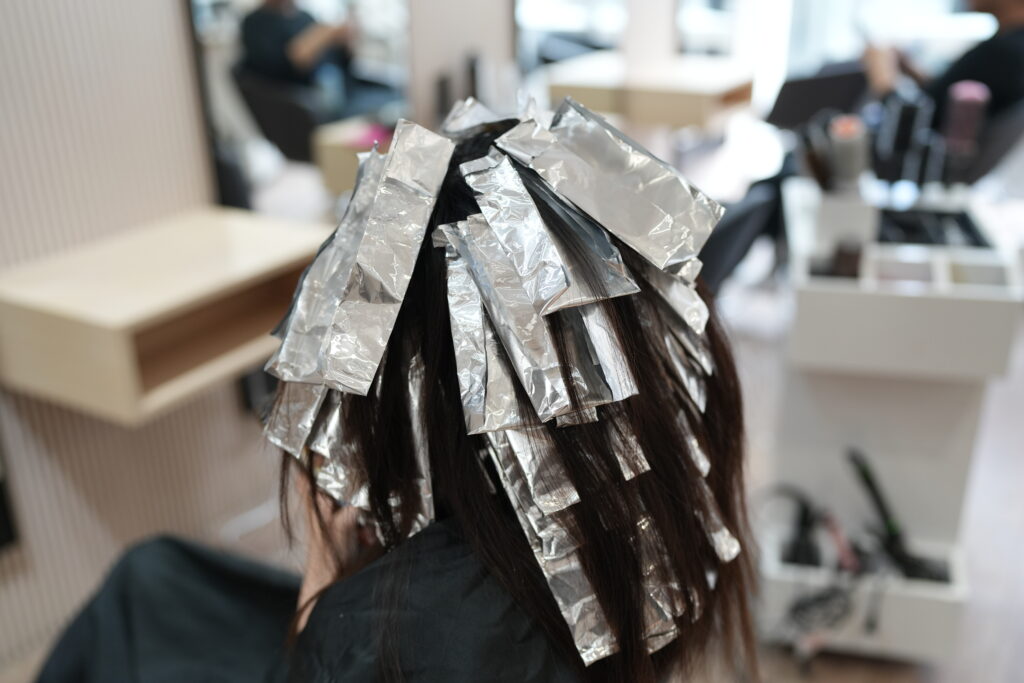 Balayage on Asian hair at PERFECT X HAIR