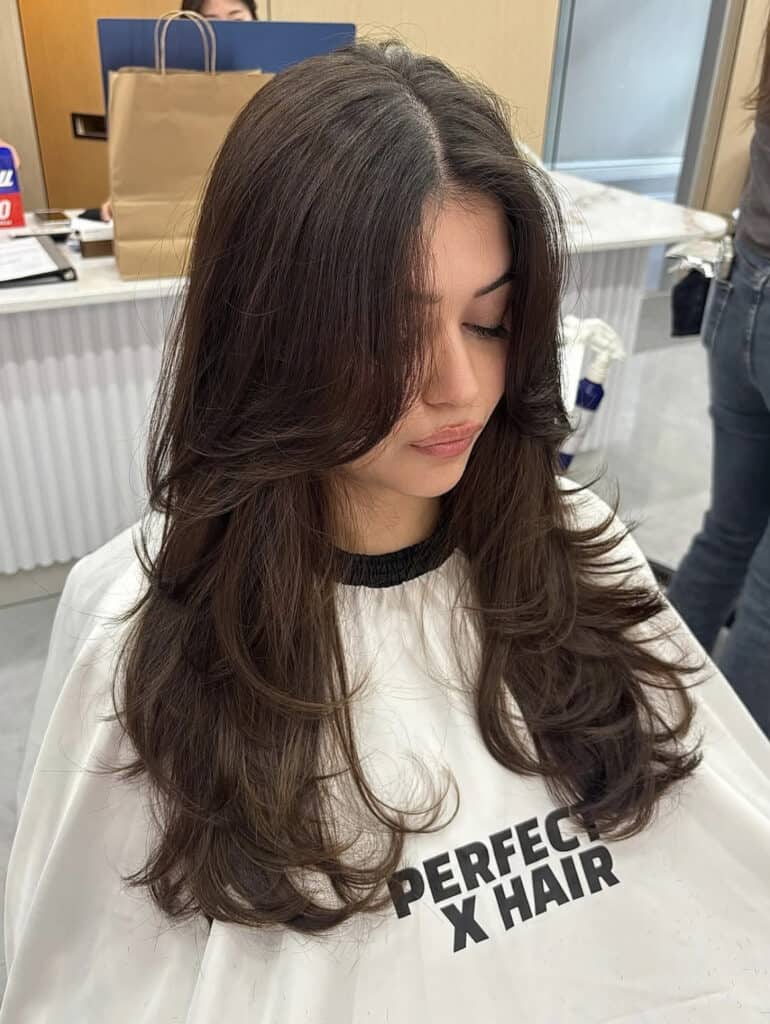 Butterfly Layered Haircut in Toronto