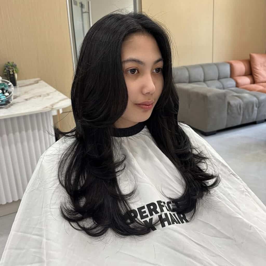 Butterfly Layered Haircut in Toronto