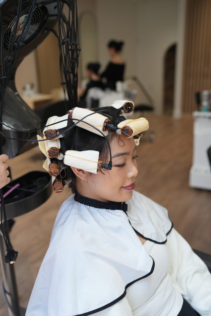 Digital perm at PERFECT X HAIR in Toronto