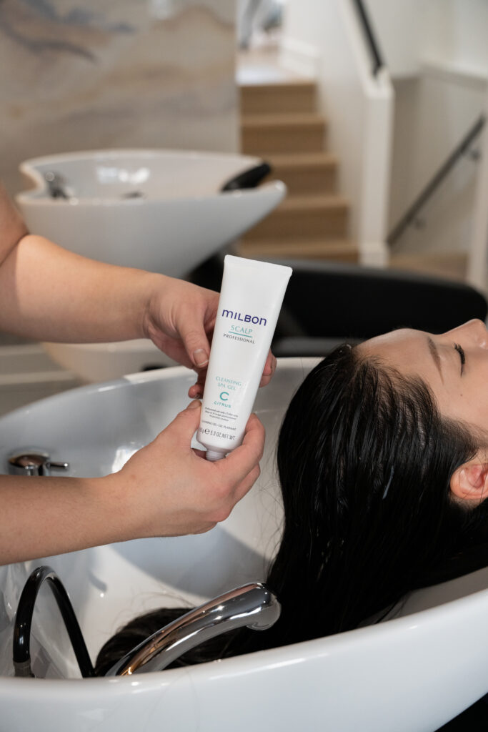 Scalp treatment at PERFECT X HAIR