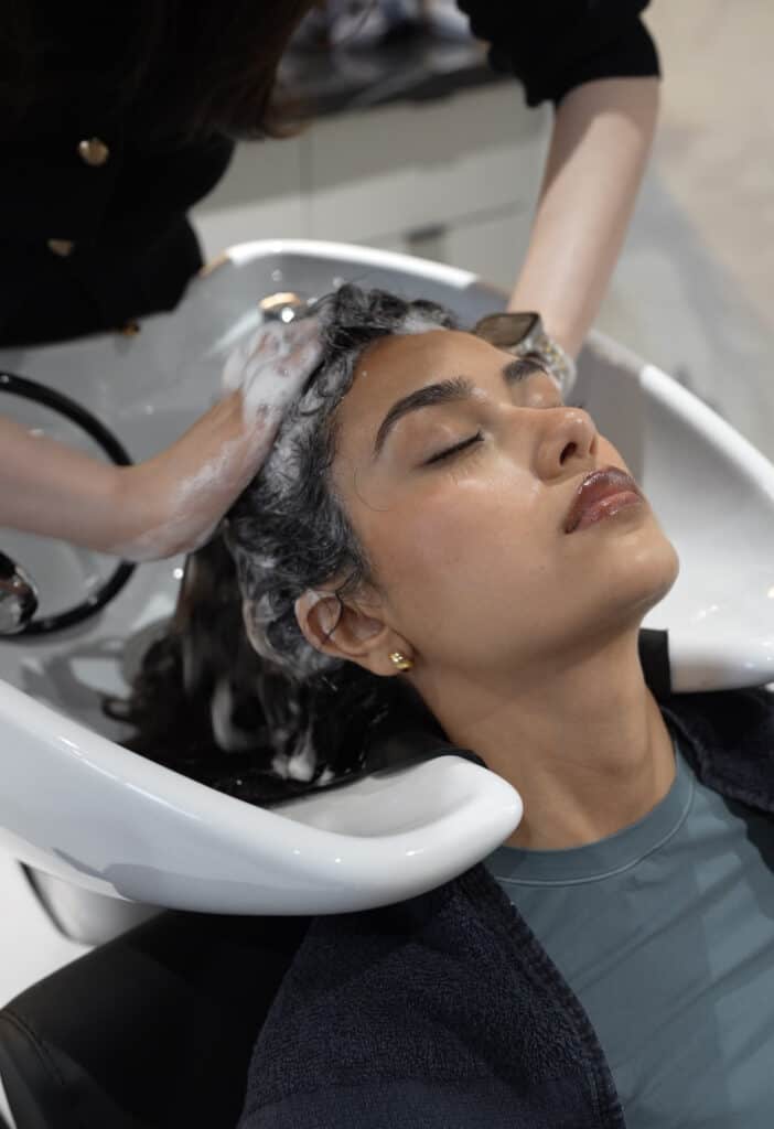 Scalp treatment at PERFECT X HAIR in Toronto