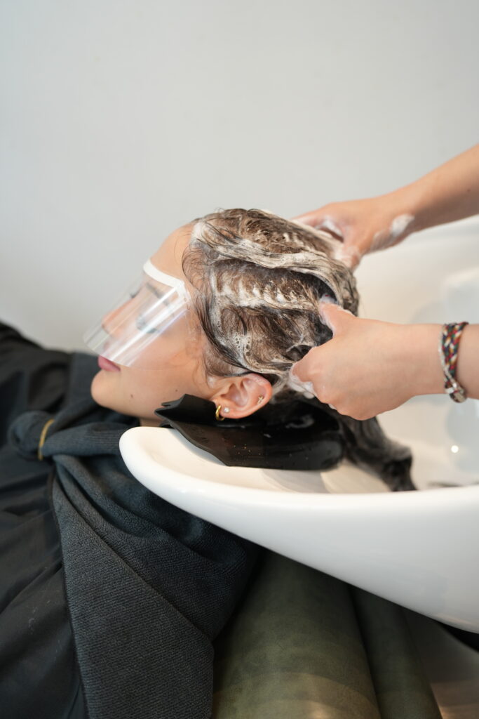 Scalp treatment at PERFECT X HAIR
