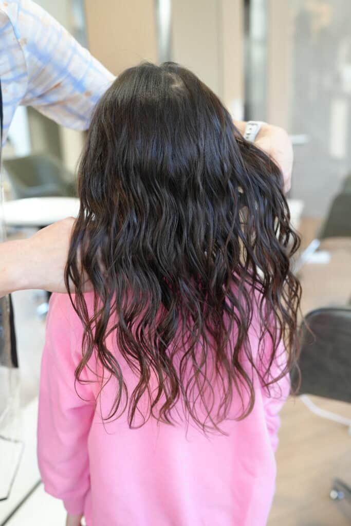 Can you perm a child's hair?