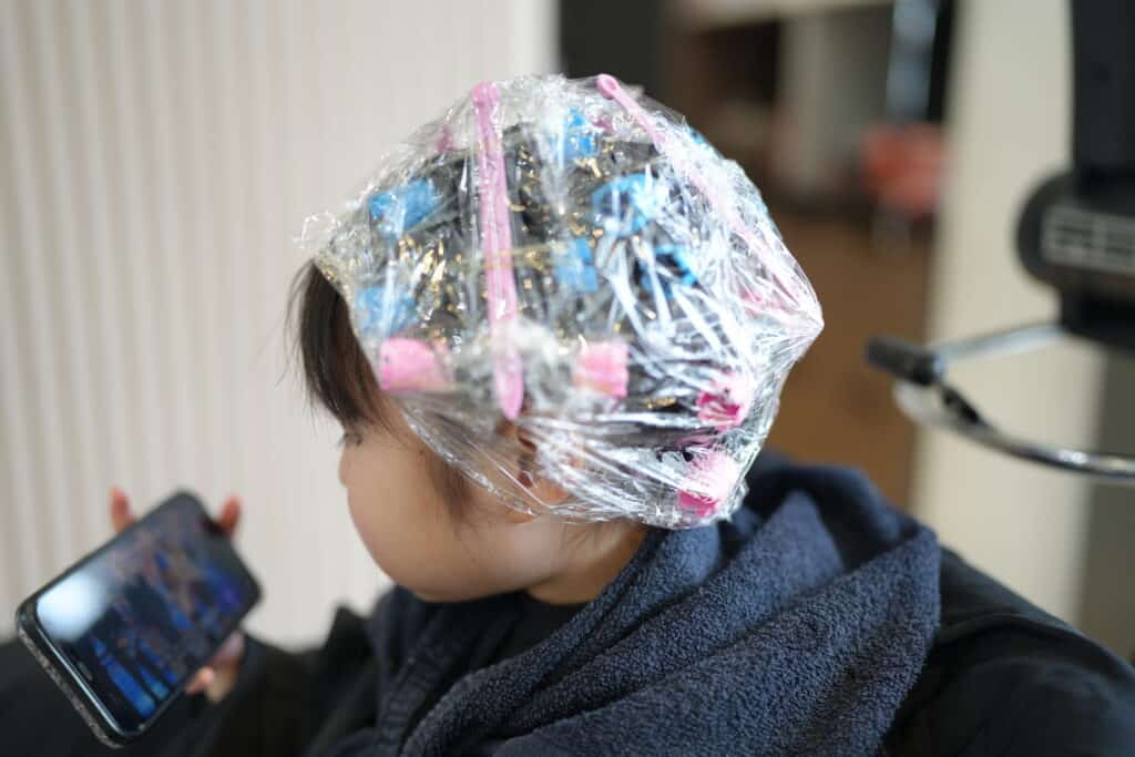 Can you perm a kid's hair?