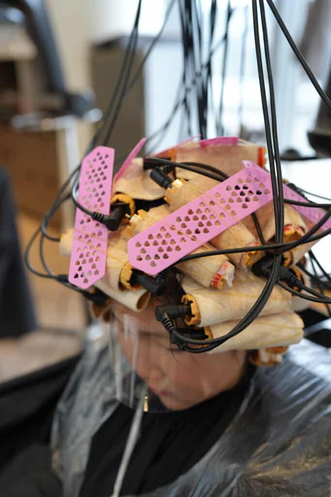 Can you perm a kid's hair?