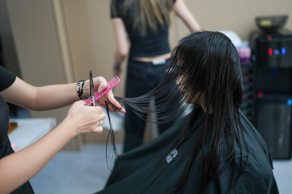 Hair trim at PERFECT X HAIR