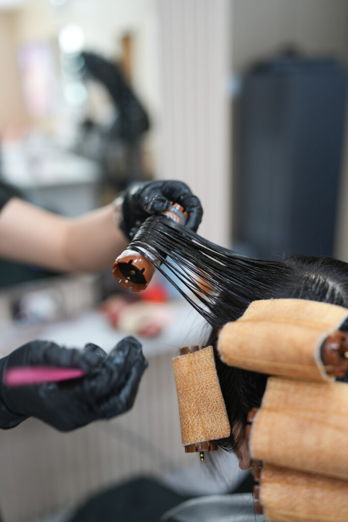 Digital perm at PERFECT X HAIR in Toronto