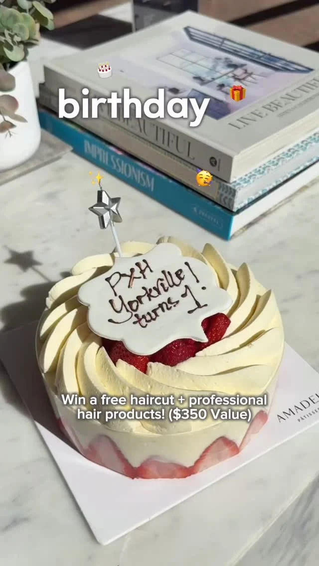 🎂🎉 YORKVILLE 1-YEAR BIRTHDAY GIVEAWAY! 🎉🎂We’re celebrating 1 YEAR of our Yorkville location!To thank everyone who has supported us during our first year, we’re giving away TWO amazing prizes:🥇 1st PLACE: Luxury Gift Basket filled with premium hair products ($350 VALUE)
🥈 RUNNER-UP: Free Luxury Haircut experience ✂️✨To enter the giveaway:1️⃣ Follow @perfectxhair_salon
2️⃣ Like this post
3️⃣ Tag your friends in the comments 🏷️ 1 tag = 1 entry. The more friends you tag, the more entries you get!!!Giveaway closes on Oct 15 at 11:59PM and winners will be announced the next day. Good luck!#giveaway #yorkville #torontohairsalon #contest